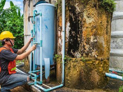 Professional basement flood restoration services services in Summit